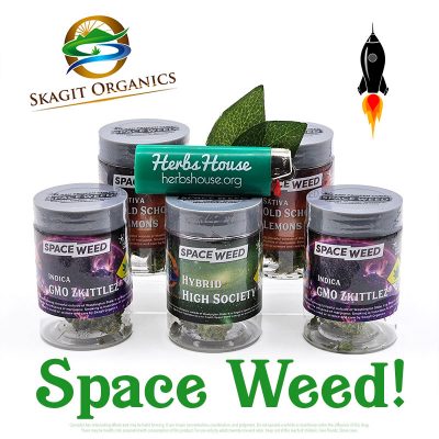 Skagit Organics Space Weed at Herbs House