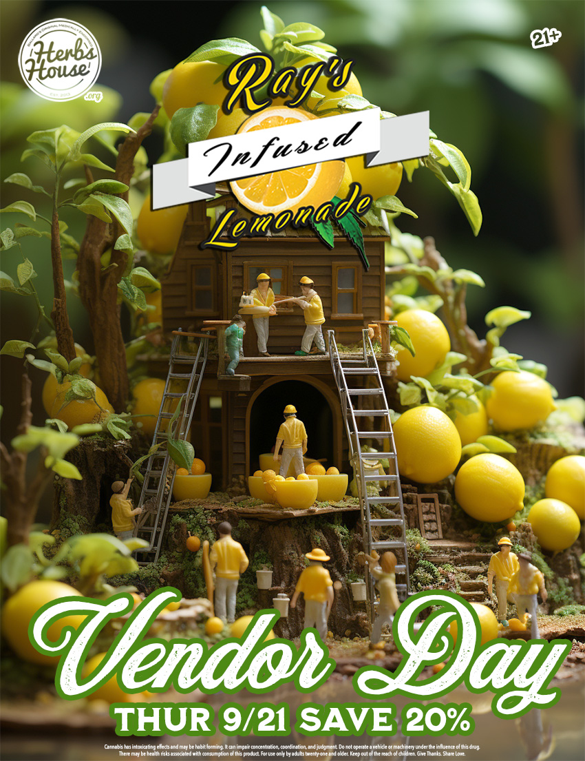 SAVE 20% on ALL Delicious Drinks from Ray's Lemonade Thursday 9/21