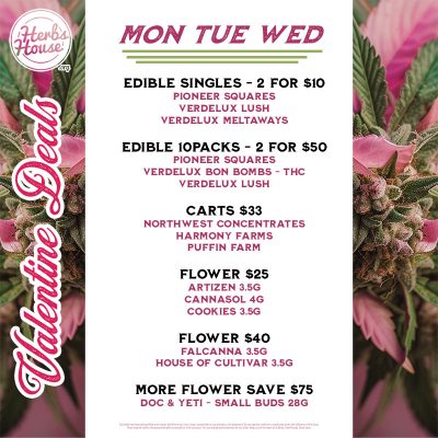 Awesome Deals For the Ones You Love at Herbs House in Ballard