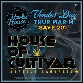 House of Cultivar Herbs House Vendor Day