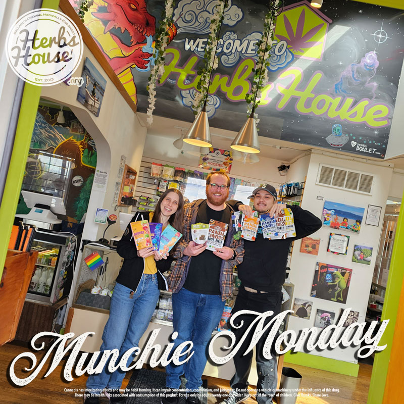 Munchie Monday at Herbs House in Ballard, Come Say High!