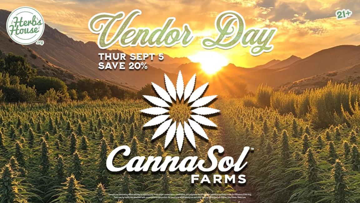 CannaSol Farms Vendor Day at Herbs in Ballard