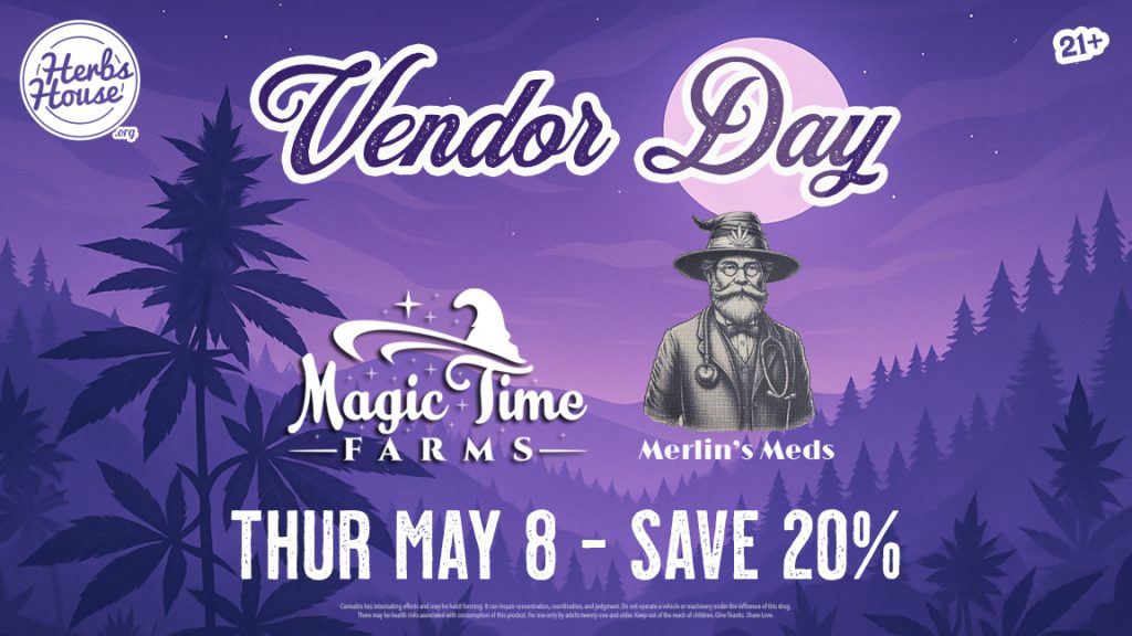 Magic Time Merlin's Meds Vendor Day