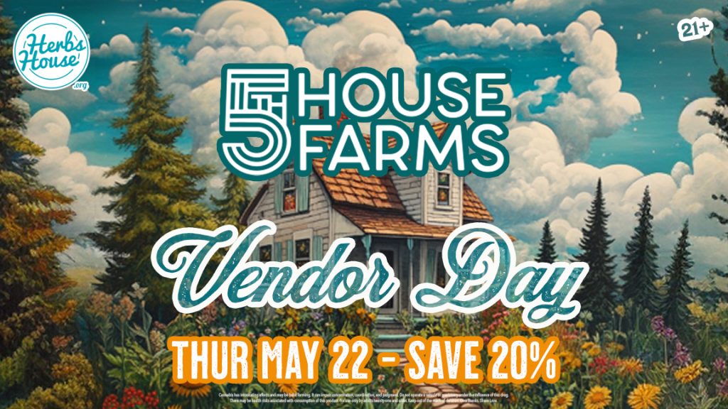 5th House Farms Vendor Day May 22 at Herbs in Ballard