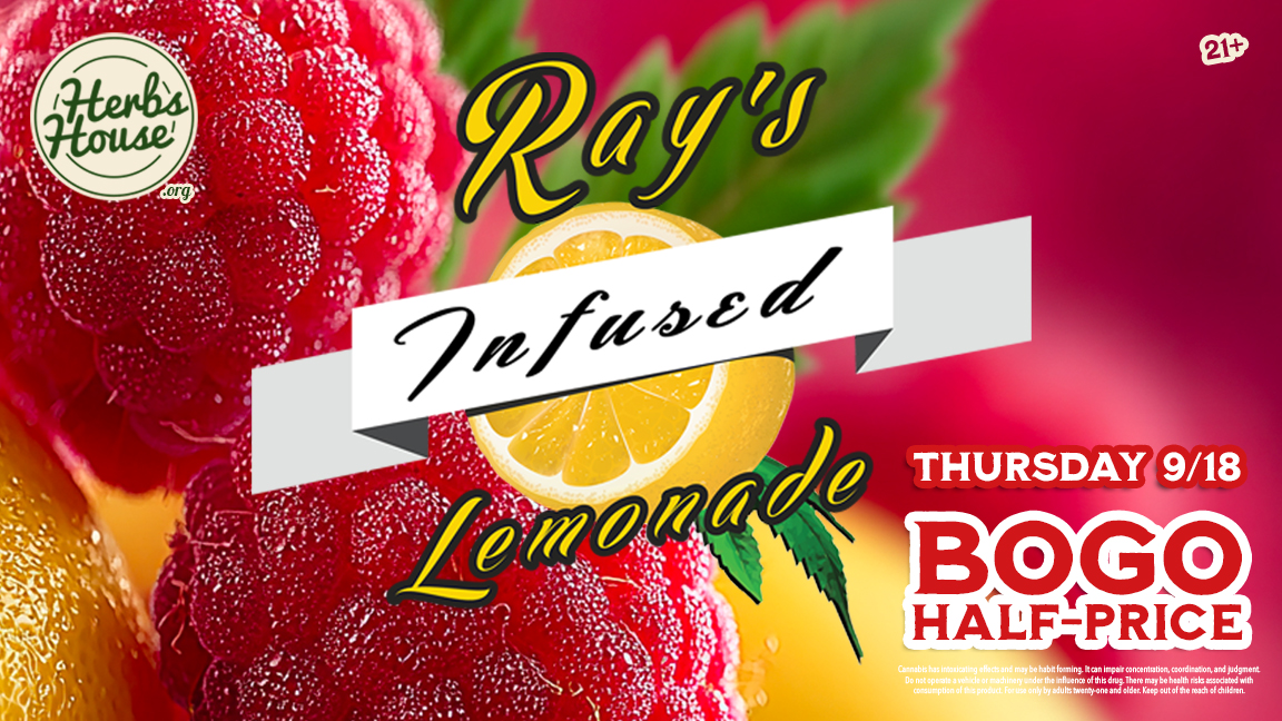 Ray’s Lemonade Vendor Day, Herbs House, BOGO Half Price