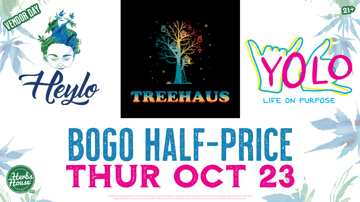 Treehaus Heylo YOLO Deals 10/23 at Herbs in Ballard