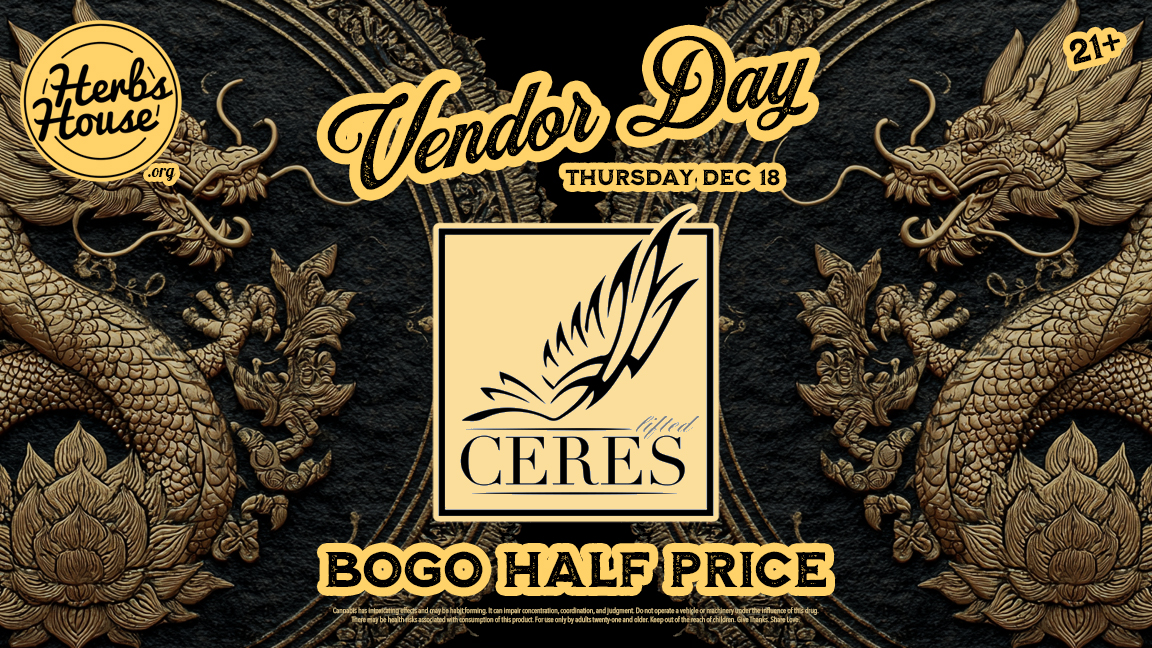Ceres Holiday Deals, Dragon Balm, Herbs House