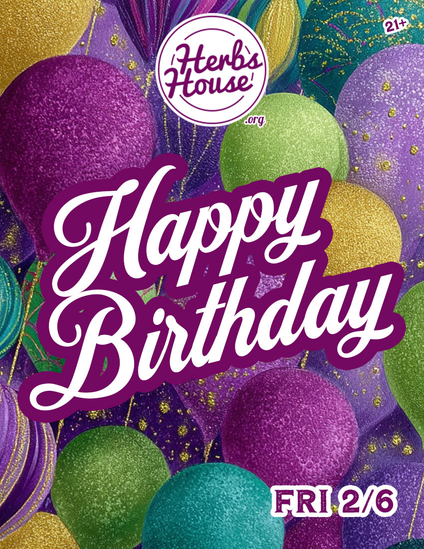 Herbs House Happy Birthday