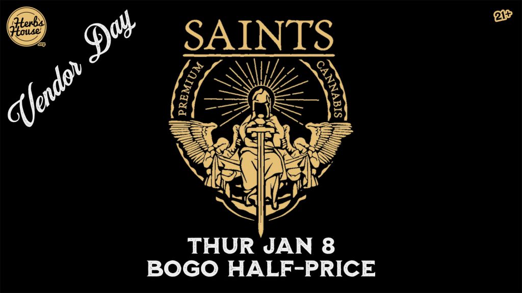 Saints BOGO Deal - Herbs House Jan 8