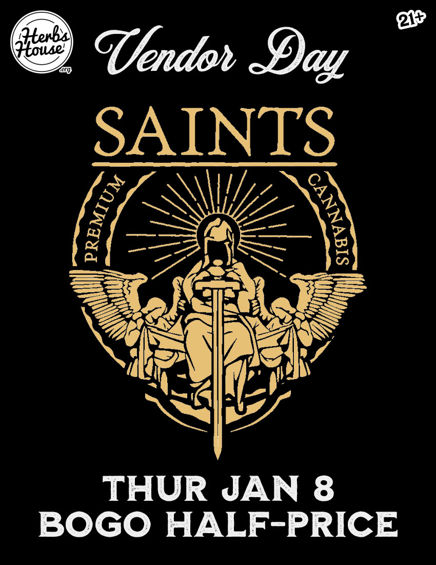 Saints Vendor Day Deals at Herbs House