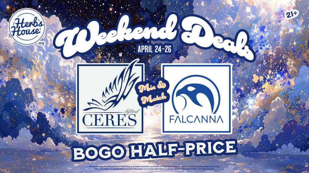 Falcanna Ceres BOGO Deal at Herbs House Ballard