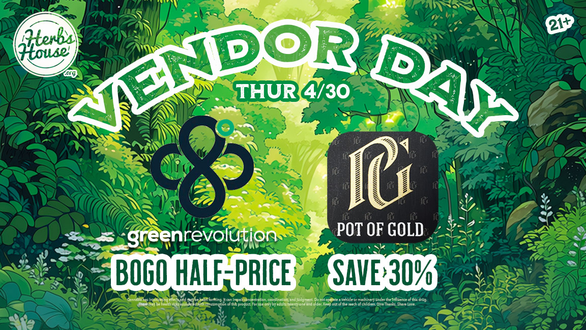 Green Rev BOGO, Vendor Day