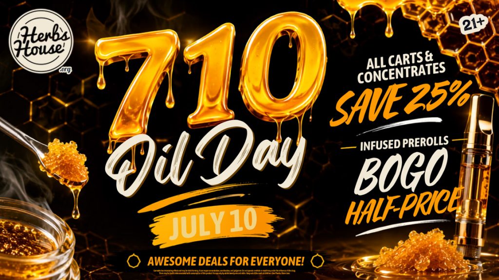710 Oil Day Deals 2026 - Herbs House