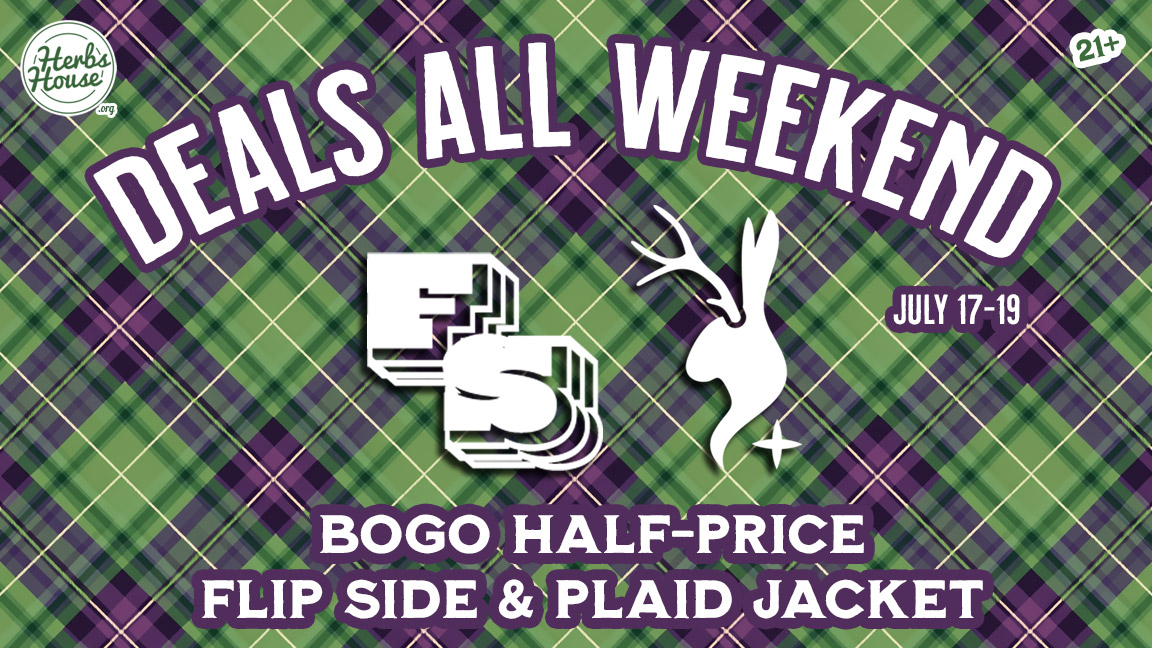Flip Side & Plaid Jacket BOGO Half-Price Weekend Deals