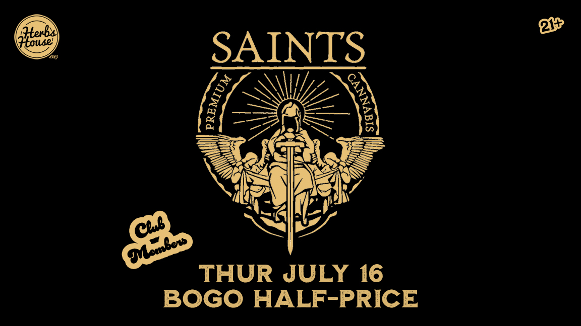 Saints Vendor Day at Herbs House July 16